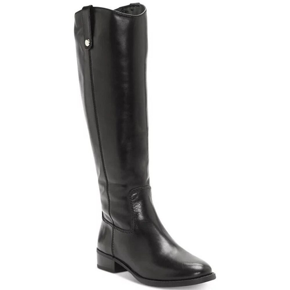 INC International Concepts Womens Size 6M Fawne Leather Knee High Boots $179